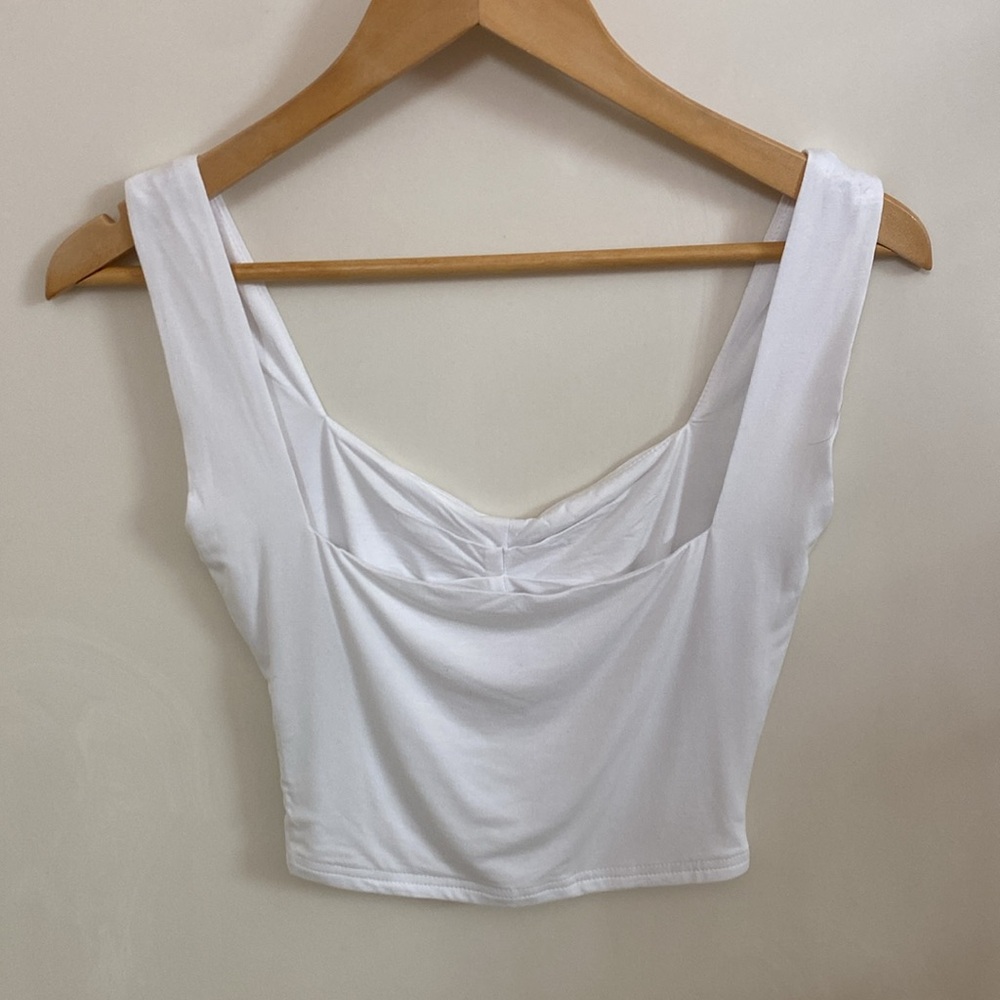 White Tank Top - Picture 4 of 8